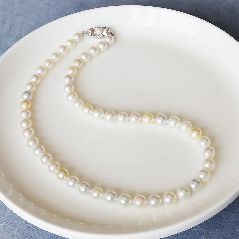 あこや真珠ネックレス7~8ミリ あこや真珠ネックレス7~8ミリ