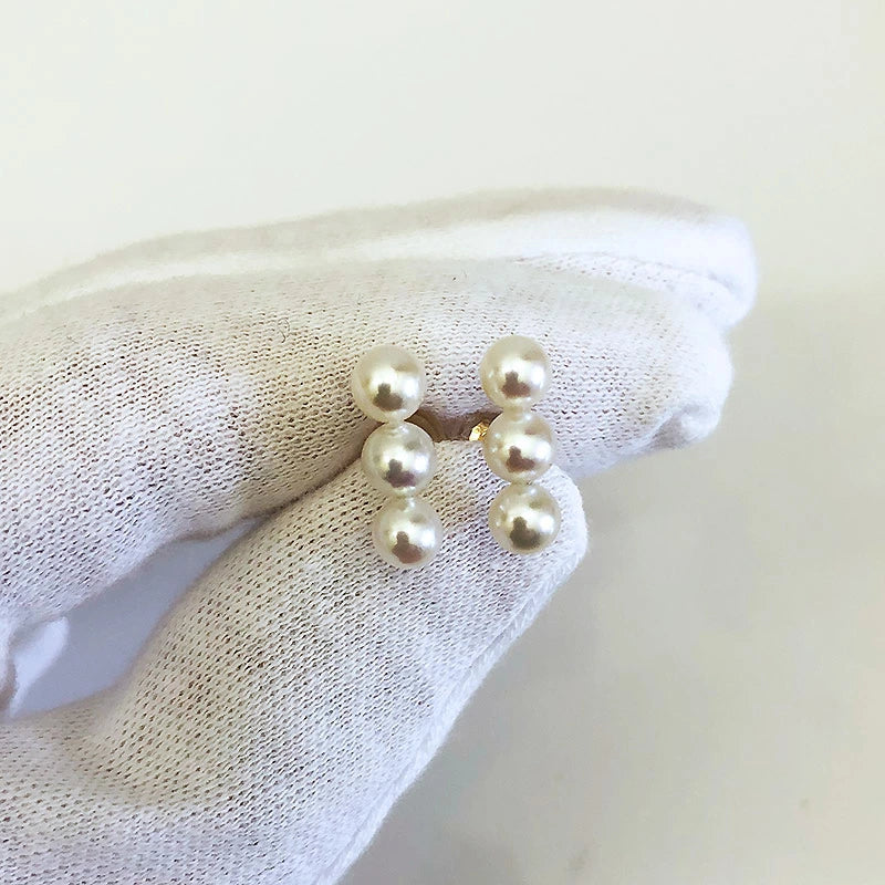 14KY 6mm Salt Water Cultured Pearl Stud Earrings | Charles Frederick  Jewelers | Chelmsford, MA