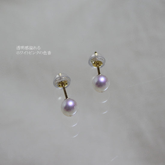 Orien Jewelry 7mm and 9mm Double Akoya Pearl Earring Studs 925 Silver  Earrings for Women Great